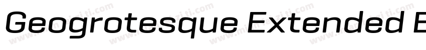 Geogrotesque Extended Bold字体转换